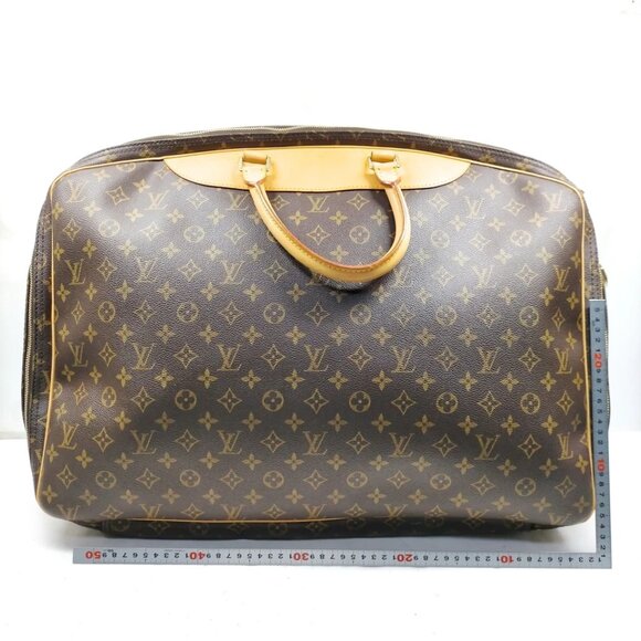 Louis Vuitton LV Travel Bag Alize Brown Monogram 799-073125 - Picture 2 of 13